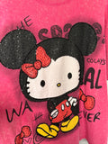 Camiseta Minnie rosa