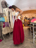 Vestido con flor