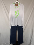Jersey corazón verde