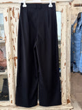 Pantalón pinzas negro