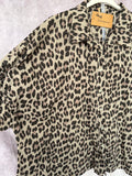 Camisa oversize print marrón