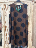 Vestido Maxi Topos corto
