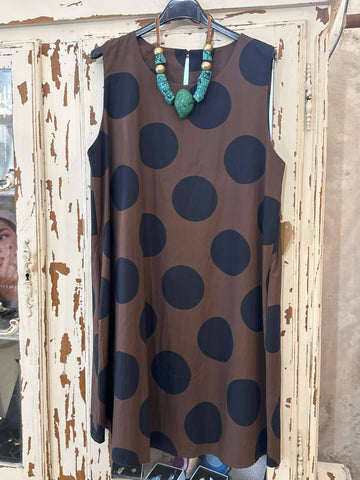 Vestido Maxi Topos corto