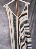 Vestido étnico largo tirantes