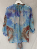 Blusa Tie Dye anudada