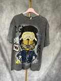 Camiseta Garfield gris