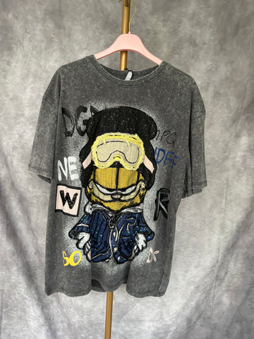Camiseta Garfield gris