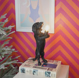 Lámpara Perro Negro