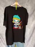 Camiseta negra Muñeca