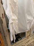 Camisa blanca lazos