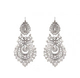 Pendientes Reina M de Plata