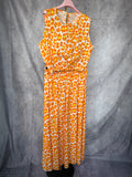 Conjunto print naranja