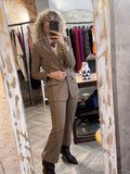 Traje Chaqueta Geométrico
