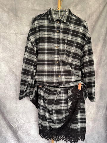 Conjunto cuadros encaje