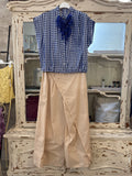 Camisa manga corta Vichy