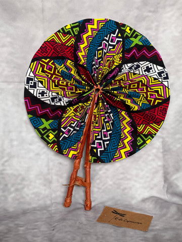 Abanico / Pai Pai Africano Wax
