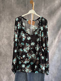 Blusa flores