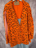 Americana print naranja