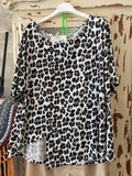 Camiseta oversize print