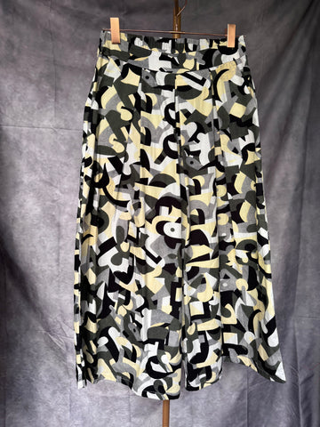 Pantalón culotte estampado
