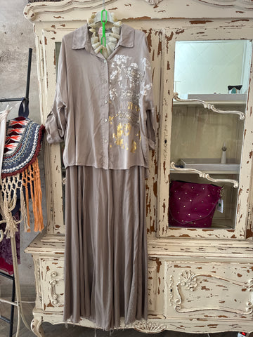 Camisa brillos