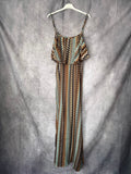 Vestido largo seda