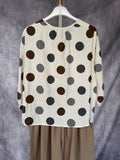 Blusa lunares