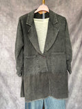 Chaqueta gris algodón
