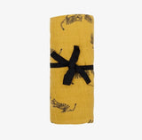 Pañuelo muselina Tiger Mostaza