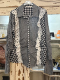 Camisa cuadros negros
