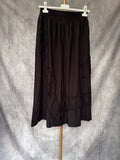 Pantalón culotte negro