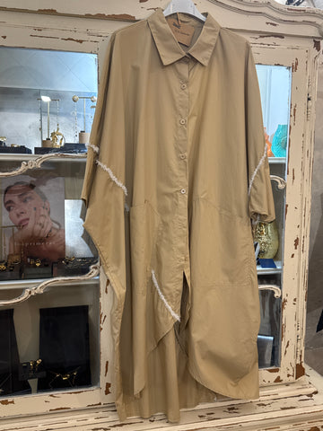 Vestido / Sobrecamisa Camel