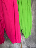 Pantalón algodón verde