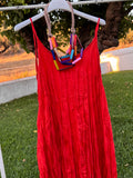 Vestido Aura naranja