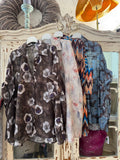 Camisa oversize estampada