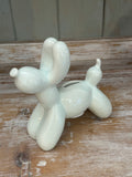 Hucha Balloon Dog Blanco