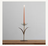 Candelabro Flor cristal