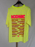 Camiseta Iconic amarillo flúor
