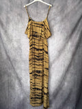 Vestido largo seda