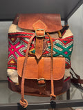 Mochila Piel Kilim