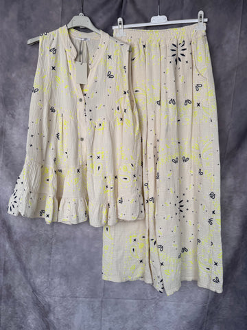 Conjunto cachemira blanco