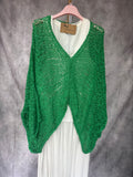 Jersey calado verde