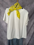 Camiseta pañuelo amarillo