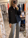 Camisa/ Sobrecamisa lentejuelas negra