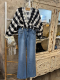 Camisa vichy negra