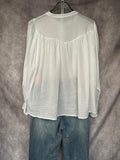 Blusa algodón blanca