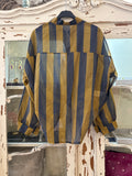 Camisa rayas mostaza