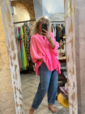 Camisa Bambula fucsia  flúor
