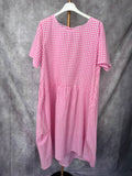 Vestido Vichy rosa