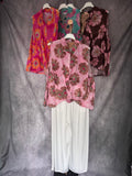 Camisa sin mangas rosa